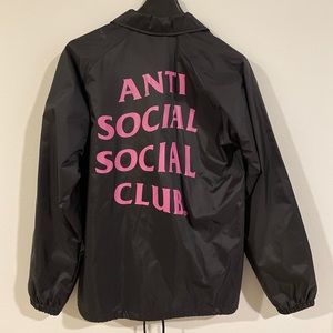 🚨New Antisocial Social Club Forever Hated Coach Jacket Size S